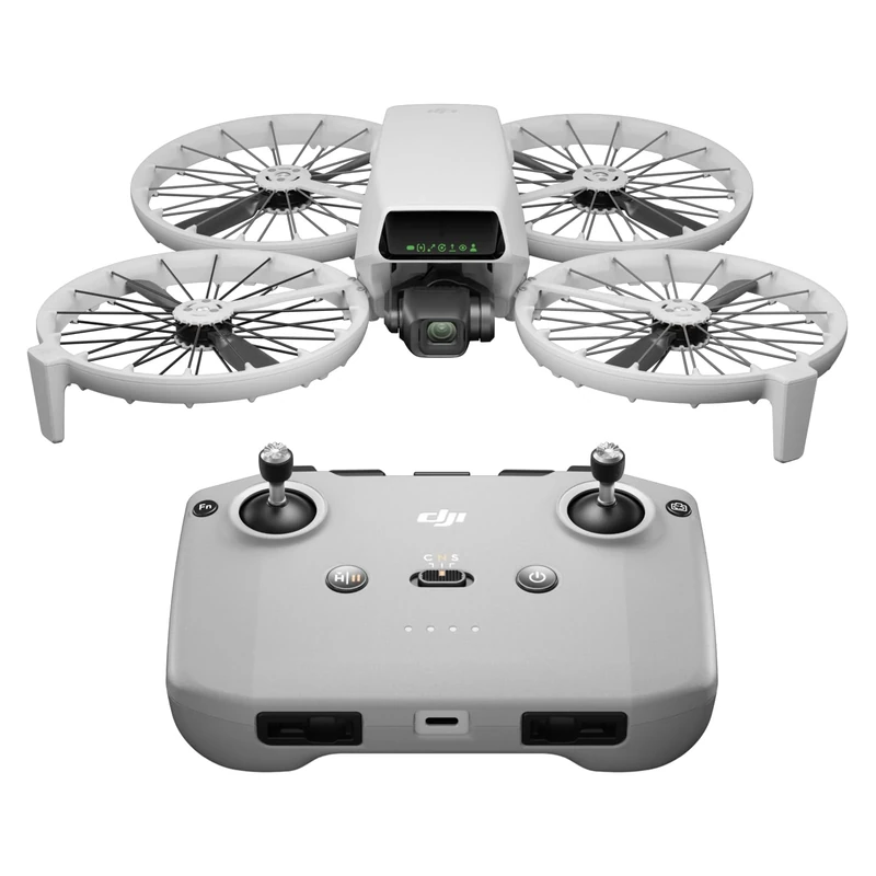 DJI Flip, Drone With 4K UHD Camera for Adults, Under 249 g, 3-Axis Gimbal Stabilization, 13km Video Transmission, Palm Takeoff, Auto Return, 1 Battery for 31-Min Flight Time, Intelligent Flight