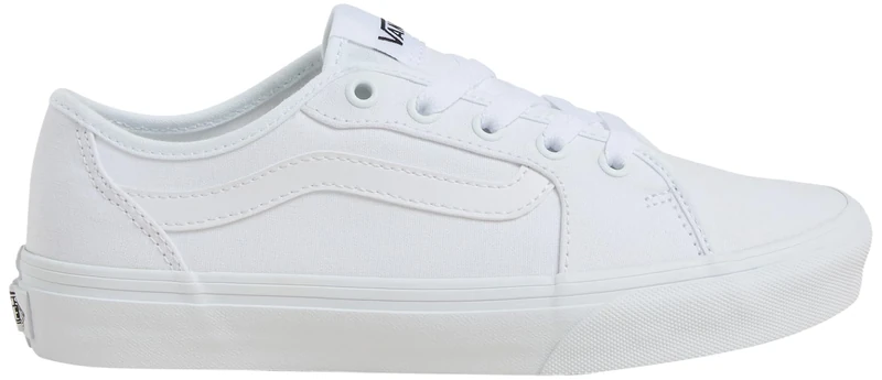 Vans Women's Filmore Decon Sneaker, Canvas White/White, 5.5 UK