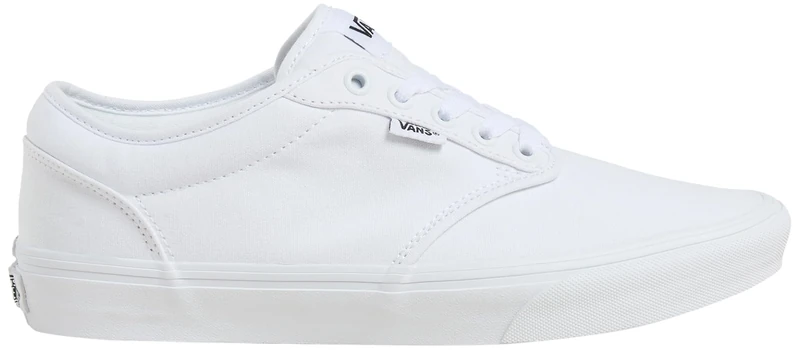 Vans Men's Atwood Sneaker, Canvas White/White, 5.5 UK