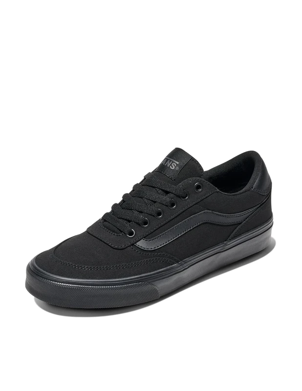 Vans Men's Brooklyn LS Sneakers Black and Black 14