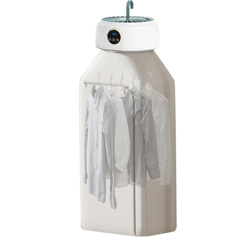 Apartment Dryer Portable | Apartment Dryer Electric Dryer,Portable Dryer, Compact Dryer No Drill, Foldable Laundry Dryer, Drying Machine for Apartment Travel RV