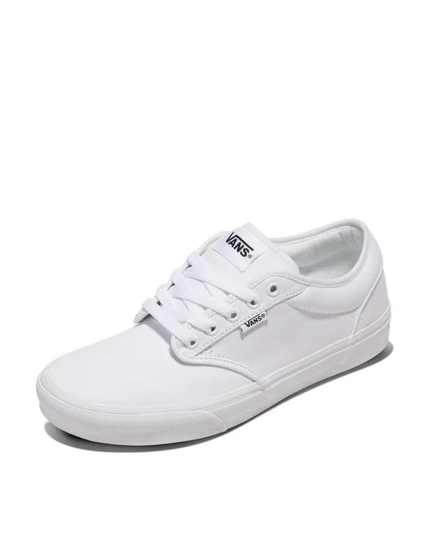 Vans Men's Atwood Sneaker, Canvas White/White, 6.5 UK