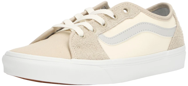 Vans Women's Filmore Decon Sneaker, Hairy Suede Lunar Rock, 2.5 UK