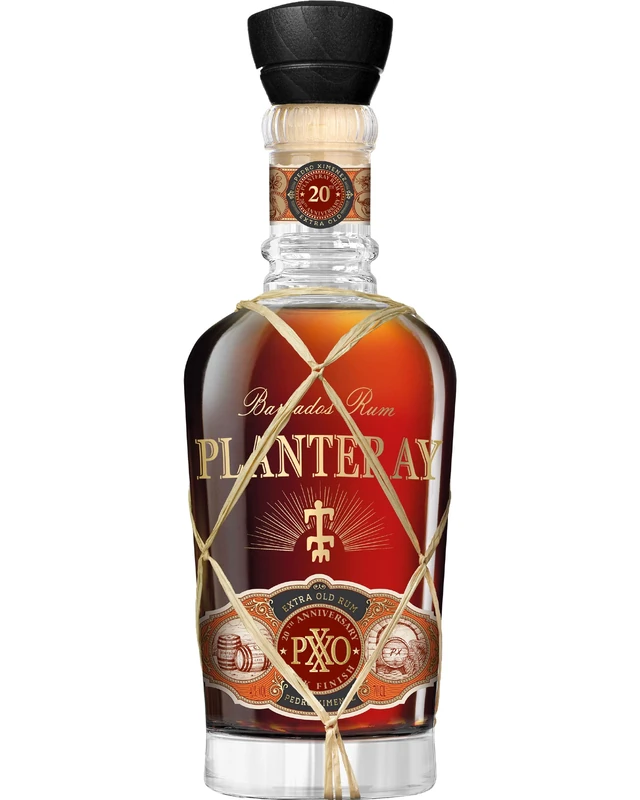 Planteray (Formerly Plantation Rum) PXXO 20th Anniversary Barbados Rum – Triple-Aged with Pedro Ximenez Cask Finish – Rich & Complex Taste for Sipping & Cocktails - 70cl, 40% ABV