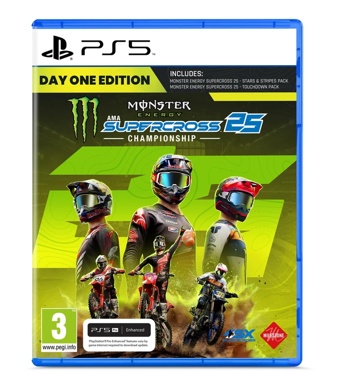 Monster Energy Supercross 25 – The Official Videogame (Playstation 5)