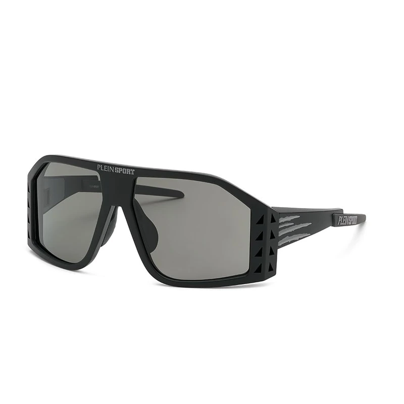 PHILIPP PLEIN SPORT SUNGLASSES MAT: Injected_C: MATT BLACK D: 130x15 / Male