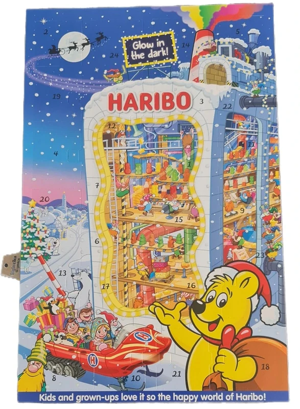 Biyinzika Organics Harribos Advent Calendar Christmas Sweets Gift 2025 (Comes with Biyinzika Branded Gift)