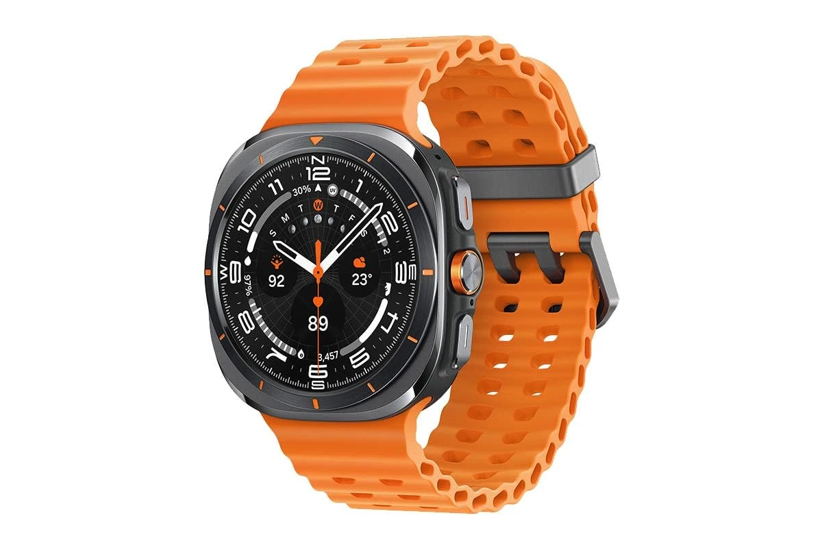 Samsung Galaxy Watch Ultra AI Smart Watch, Health Monitoring Fitness Tracking, 47mm LTE Titanium Grey (Renewed)