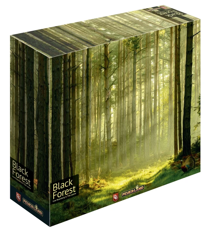 Feuerland Spiele | Black Forest | Board Game | Ages 14+ | 1-4 Players | 90+ Minutes Playing Time