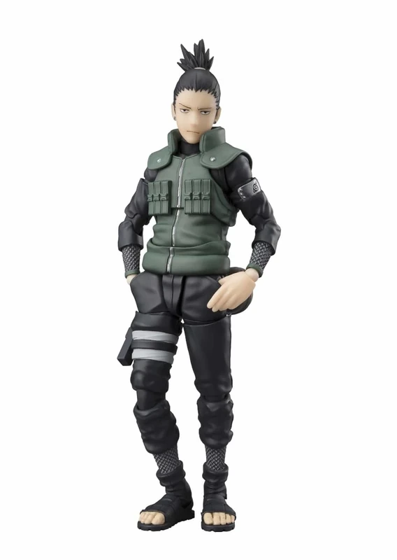 TAMASHII NATIONS - Naruto Shippuden - Shikamaru Nara -Brilliant Strategist-, Bandai Spirits S.H.Figuarts Action Figure