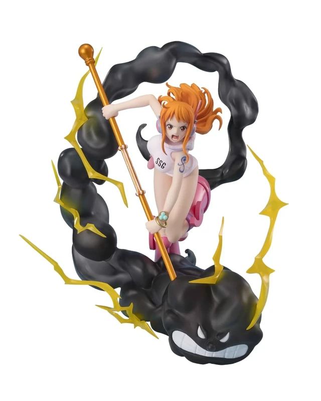 TAMASHII NATIONS Nami Lightning Blast Ver. Extra Battle Figure 17 cm One Piece Figuarts Zero