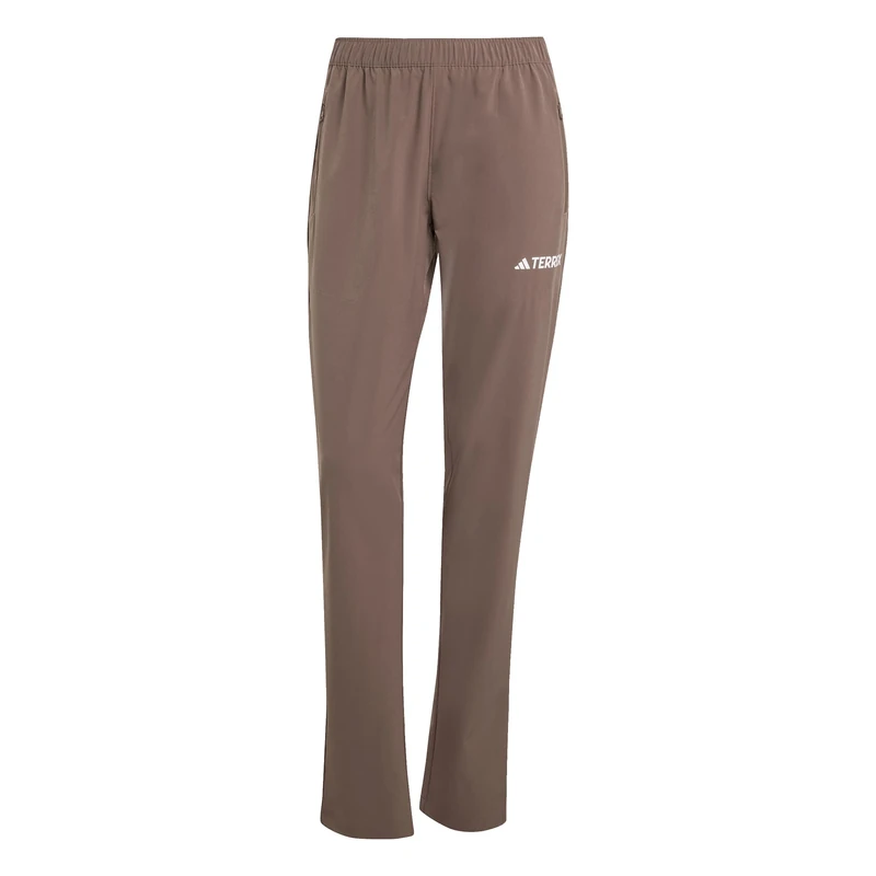 adidas Women's Terrex Multi Essentials Stretch Pants, Earth Strata, M
