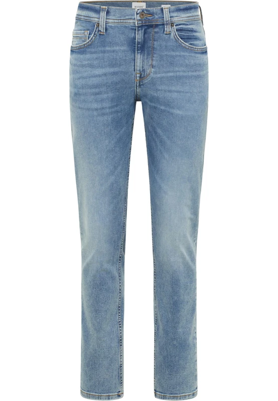 MUSTANG Men's Style Vegas Slim Jeans, Medium Blue 313, 36 W/36 L
