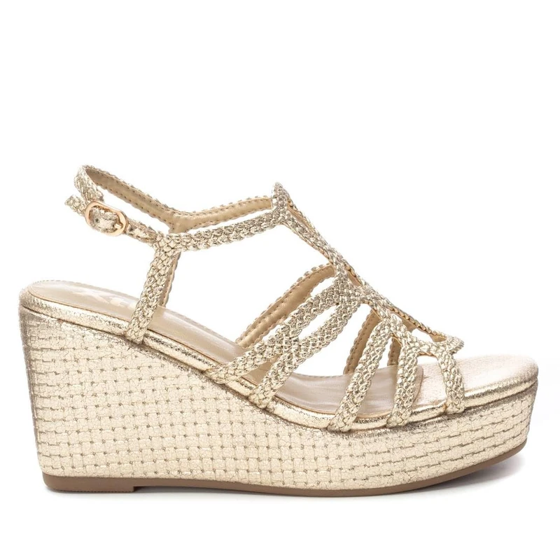 XTI Women's 14405602 Sandal, Gold 34, 6.5 UK
