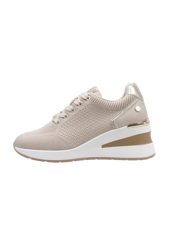 XTI Women's 14372101 Sneaker, Beige 02, 7.5 UK