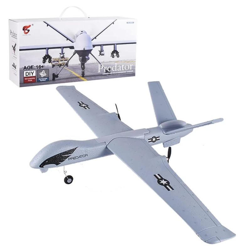Funwetrike Z51 RC Glider Drone - 2.4GHz 2-Channel Easy-Fly RTF