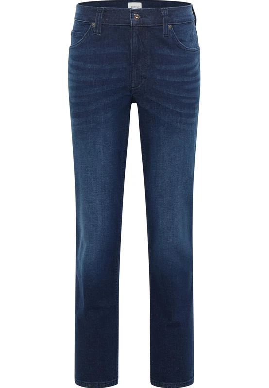 MUSTANG Men's Style Tramper Straight Jeans, mid-Blue, 44W x 32L