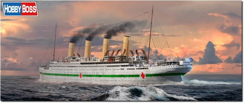 Hobbyboss 1:700 Britanic - Detailed Scale Model Kit