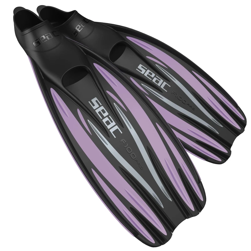Seac F 100 PRO, Ultra Light Underwater full foot fin, for Diving and Snorkeling