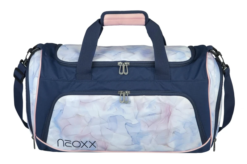 Neoxx - Move Sports Bag - 25L, Large Main Compartment, Wet Compartment, 2 Carry Handles, Adjustable Shoulder Strap - Pastel