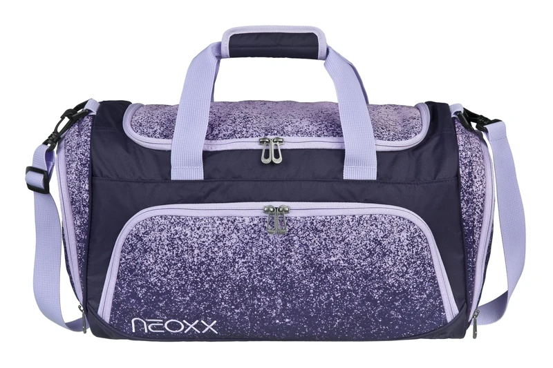 Neoxx Move Sports Bag 25L Large Main Compartment Wet Compartment 2 Carry Handles Adjustable Shoulder Strap Sports Bag for Adults and Children, Glitterally Perfect, Breite: 43,50 cm, Höhe: 26 cm, Tiefe - Image 1