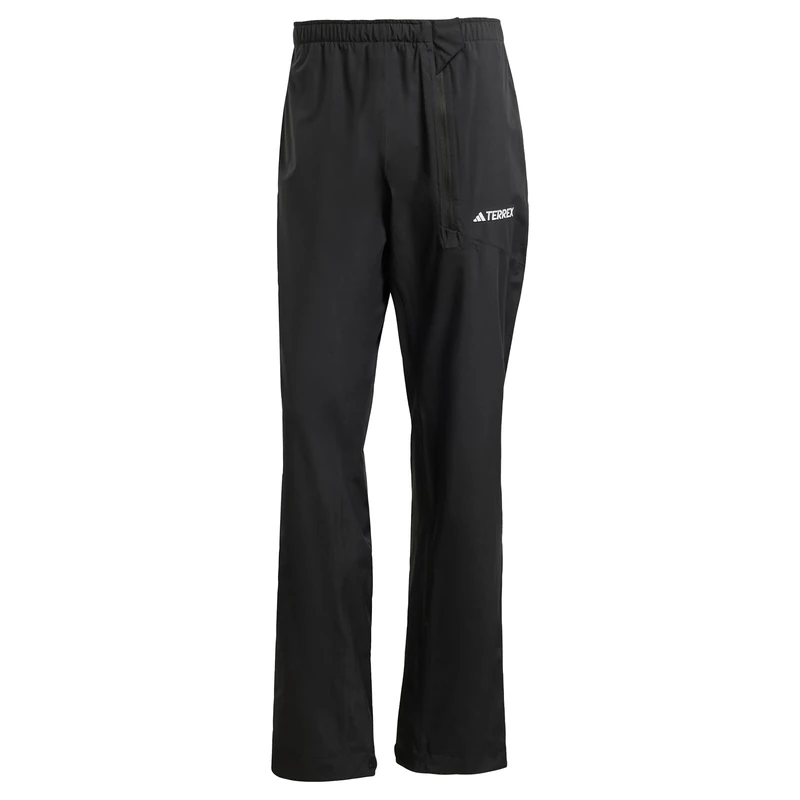 adidas Men's Terrex Multi Climaproof 2 Layer Rain 2.0 Pants, Black, L Short