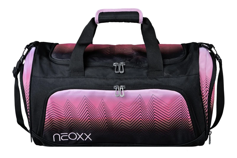 Neoxx - Move Sports Bag - 25L, Large Main Compartment, Wet Compartment, 2 Carry Handles, Adjustable Shoulder Strap - Sports Bag for Adults and Children, Sweet Like Sunset, Sports Bag