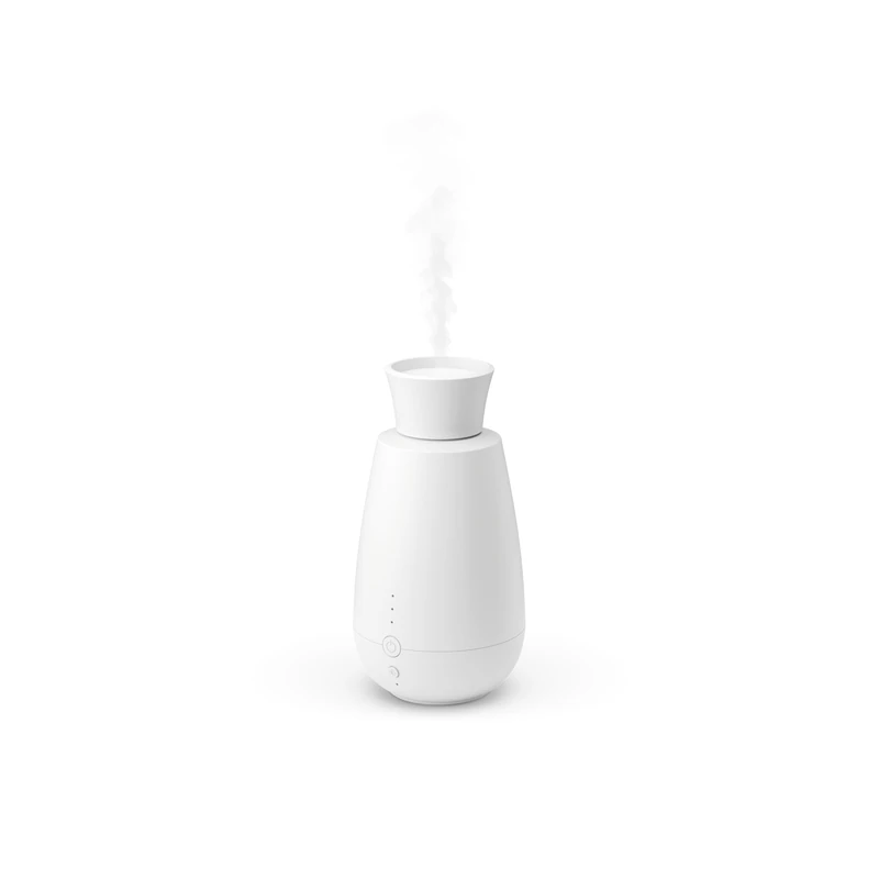 Stadler Form Aroma Diffuser Ella, Intelligent Essential Oil Spray System, Without Water, Without Heat, Intense Smell, Wireless, Light Sensor, Easy to Use, White