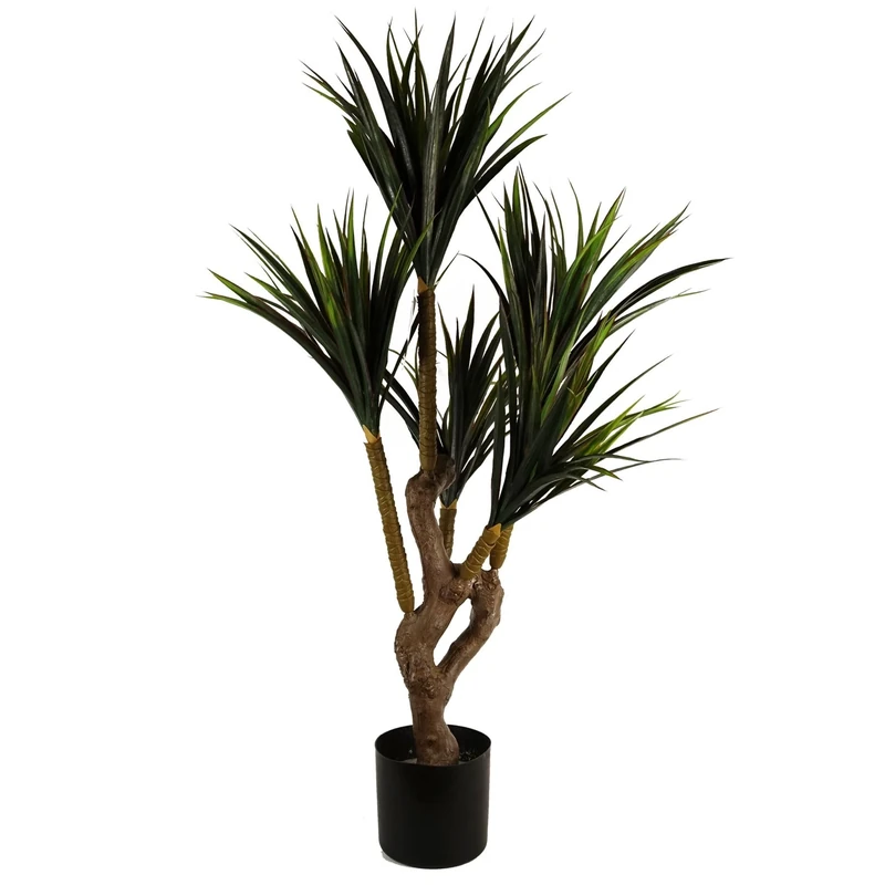 Botanik Realistic Potted Artificial Palm and Tropical Trees - Ready to Display