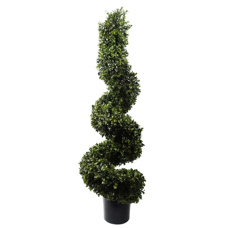 Realistic Topiary Trees Artificial Potted