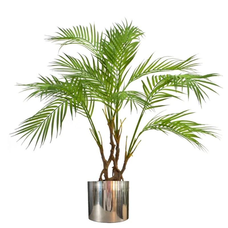 Botanik Realistic Potted Artificial Palm and Tropical Trees - Ready to Display