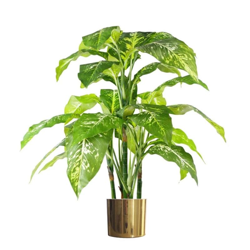 Botanik Realistic Potted Artificial Palm and Tropical Trees - Ready to Display