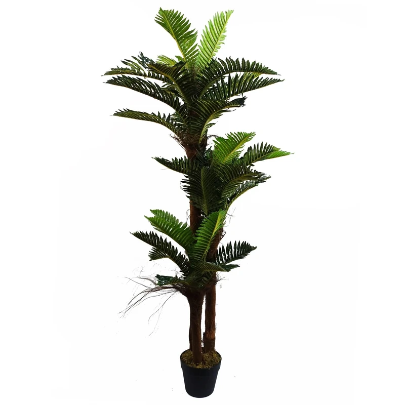 Botanik Realistic Potted Artificial Palm and Tropical Trees - Ready to Display
