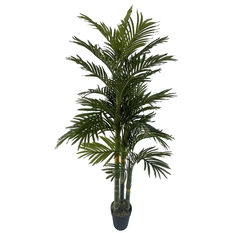 Realistic Potted Artificial Palm and Tropical Trees - Ready to Display