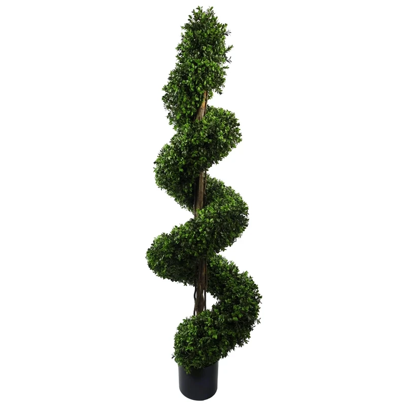 Realistic Topiary Trees Artificial Potted