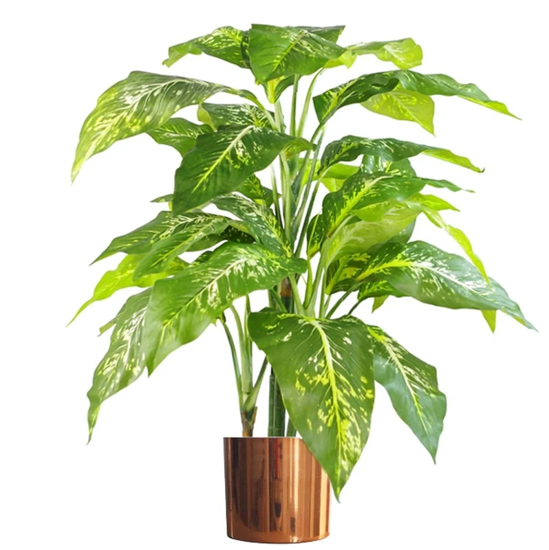 Botanik Realistic Potted Artificial Palm and Tropical Trees - Ready to Display