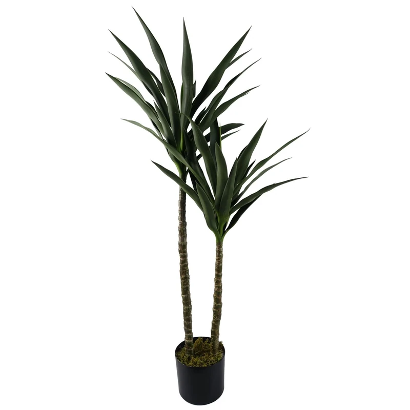 Botanik Realistic Potted Artificial Palm and Tropical Trees - Ready to Display