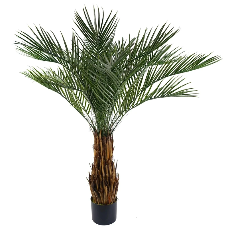 Botanik Realistic Potted Artificial Palm and Tropical Trees - Ready to Display