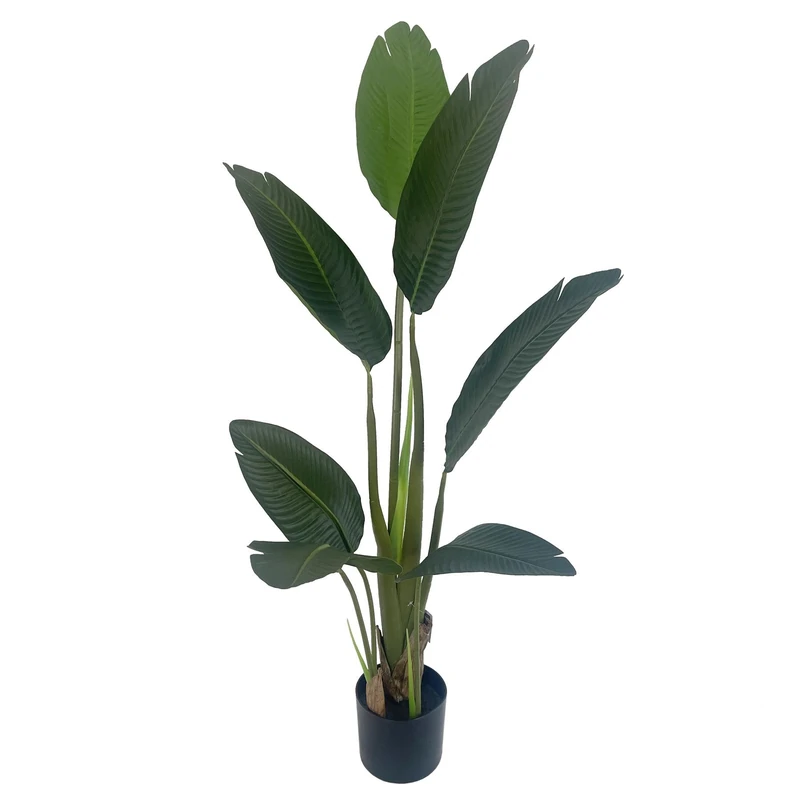 Realistic Potted Artificial Palm and Tropical Trees - Ready to Display