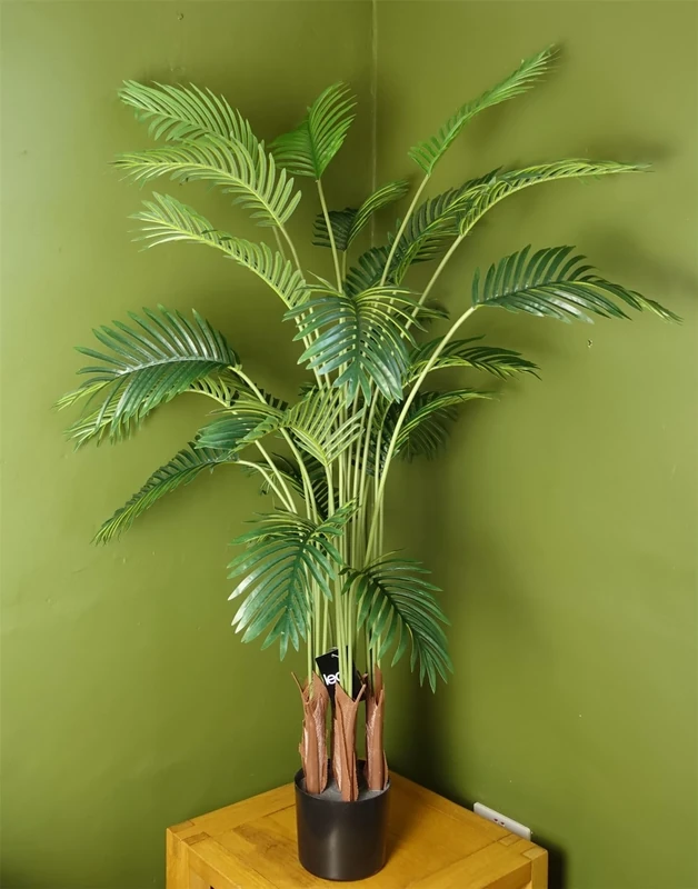 Botanik Realistic Potted Artificial Palm and Tropical Trees - Ready to Display