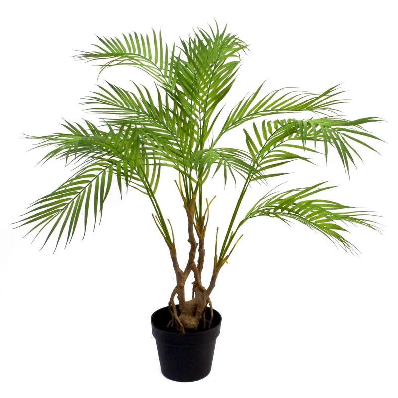 Botanik Realistic Potted Artificial Palm and Tropical Trees - Ready to Display