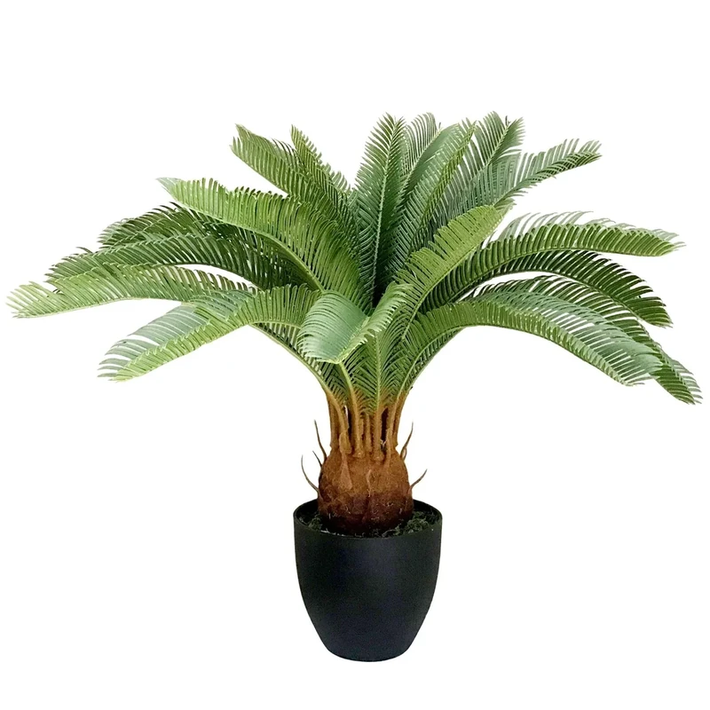 Botanik Realistic Potted Artificial Palm and Tropical Trees - Ready to Display