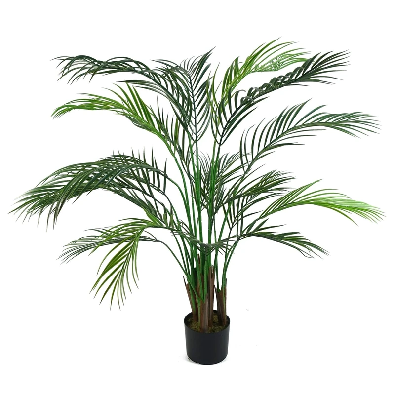 Botanik Realistic Potted Artificial Palm and Tropical Trees - Ready to Display