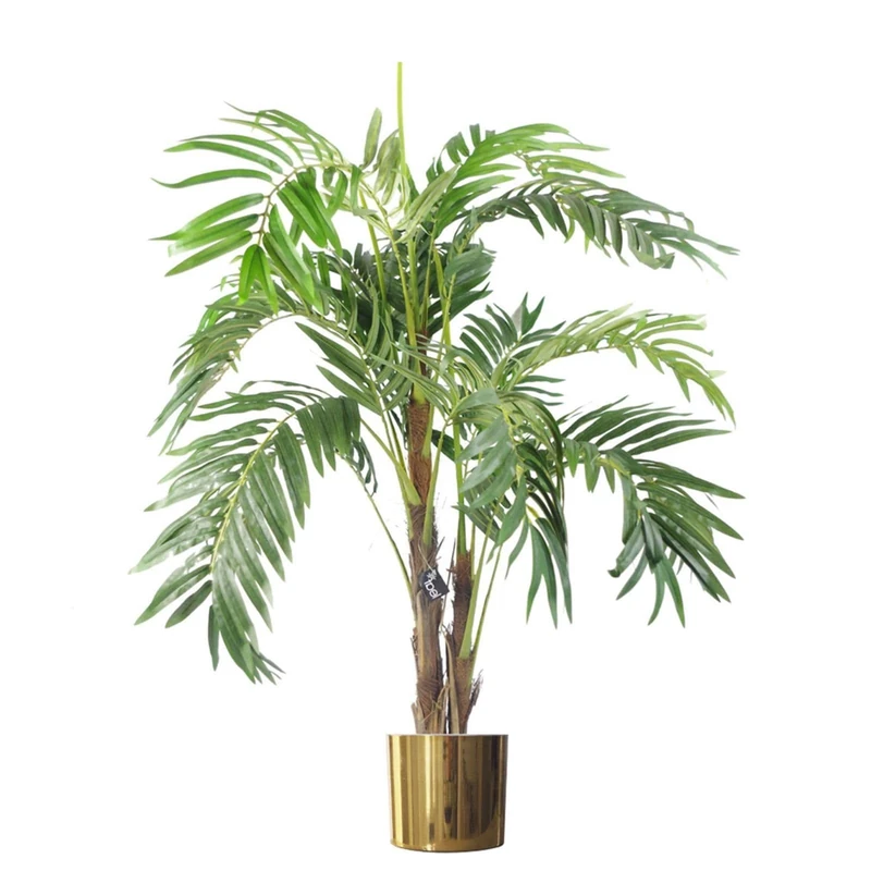 Botanik Realistic Potted Artificial Palm and Tropical Trees - Ready to Display