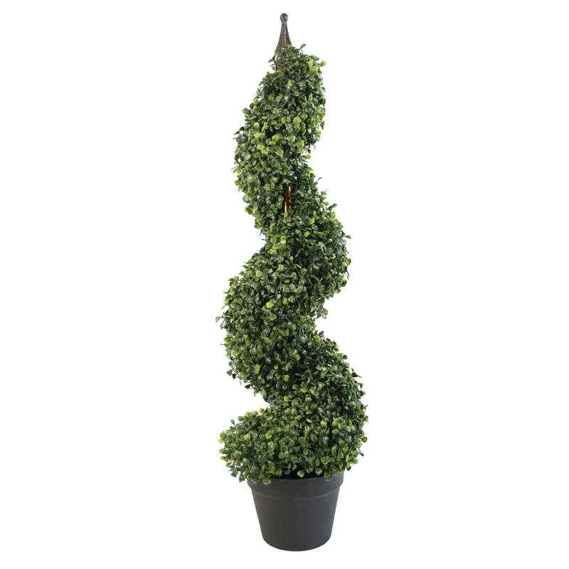 Realistic Topiary Trees Artificial Potted