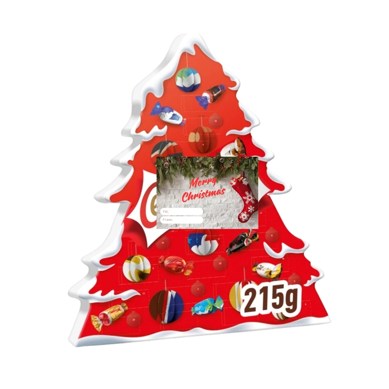 Chocolate Advent Calendar 2025 - Celebrations Choc Advent -calendar 2025 And Christmas Card | 24 Days Countdown To Christmas Chocolate Gifts For Men Women Kids | 215g
