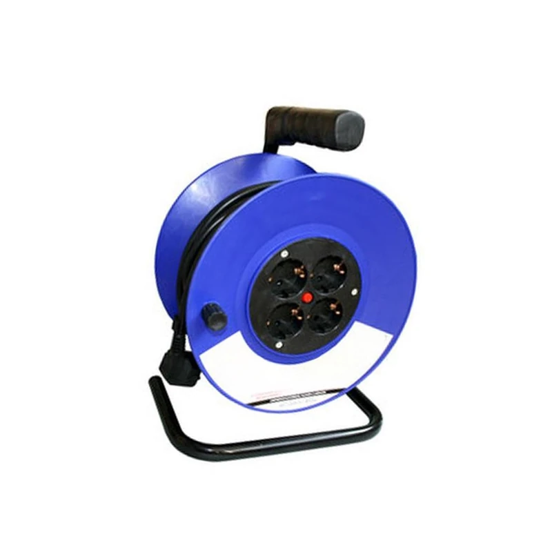 25 m Cable Reel, 3 x 1.5 mm, 16A, Ideal for organizing Cables and preventing tangles in Home or Work environments.