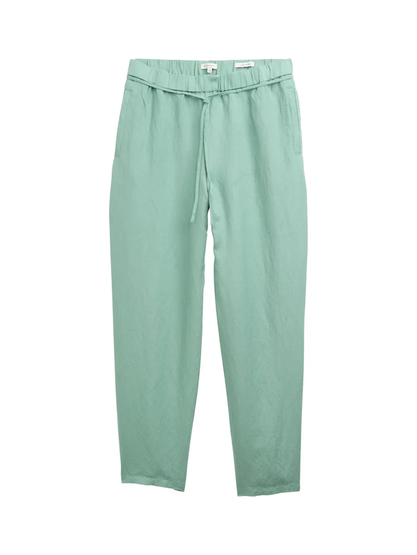 TOM TAILOR Women's 1046498 Loose Slim fit Trousers, 13010-Faded Green, 42W x 28L
