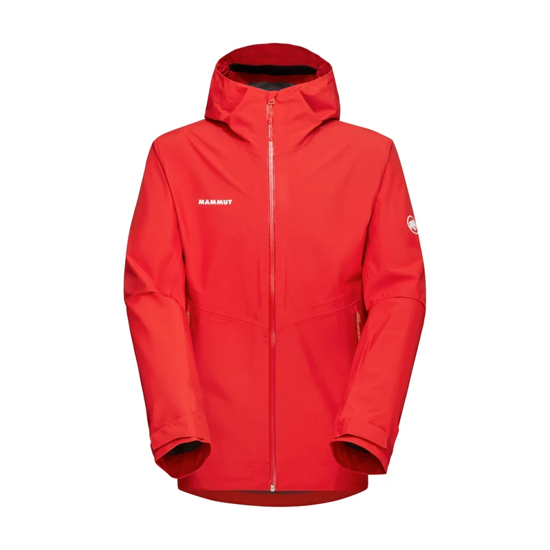 Mammut Alto Light HS Hooded Jacket Men | Lightweight & Waterproof, Clothing for Hiking & Outdoor Activities | Mammut Red, S