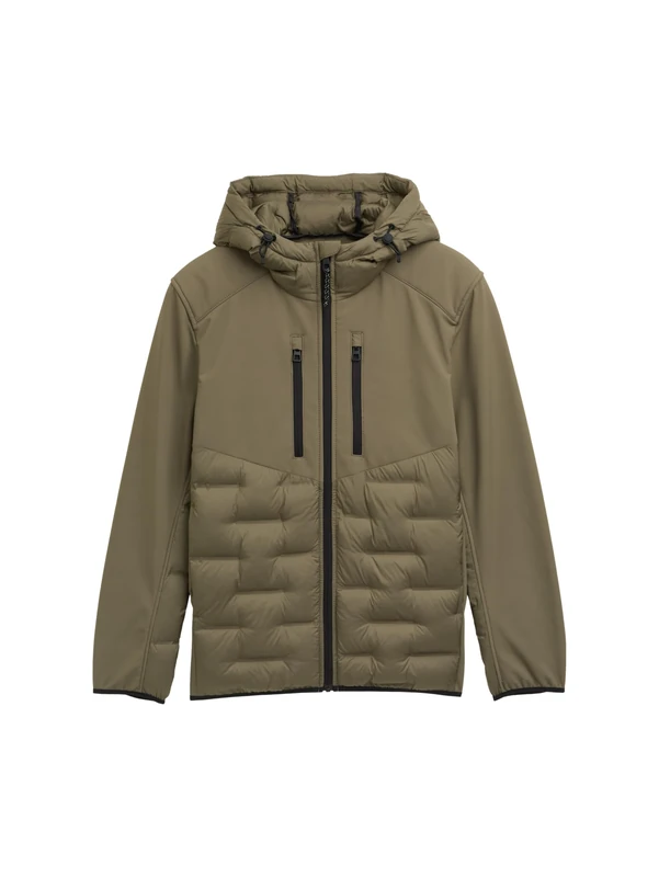 TOM TAILOR Denim Men's Jacket, 11848 Jungle Soil Green, M